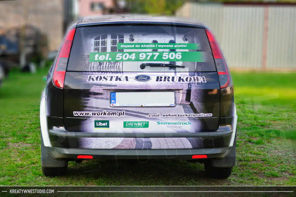 focus reklama Bieruń oklejanie pojazdów